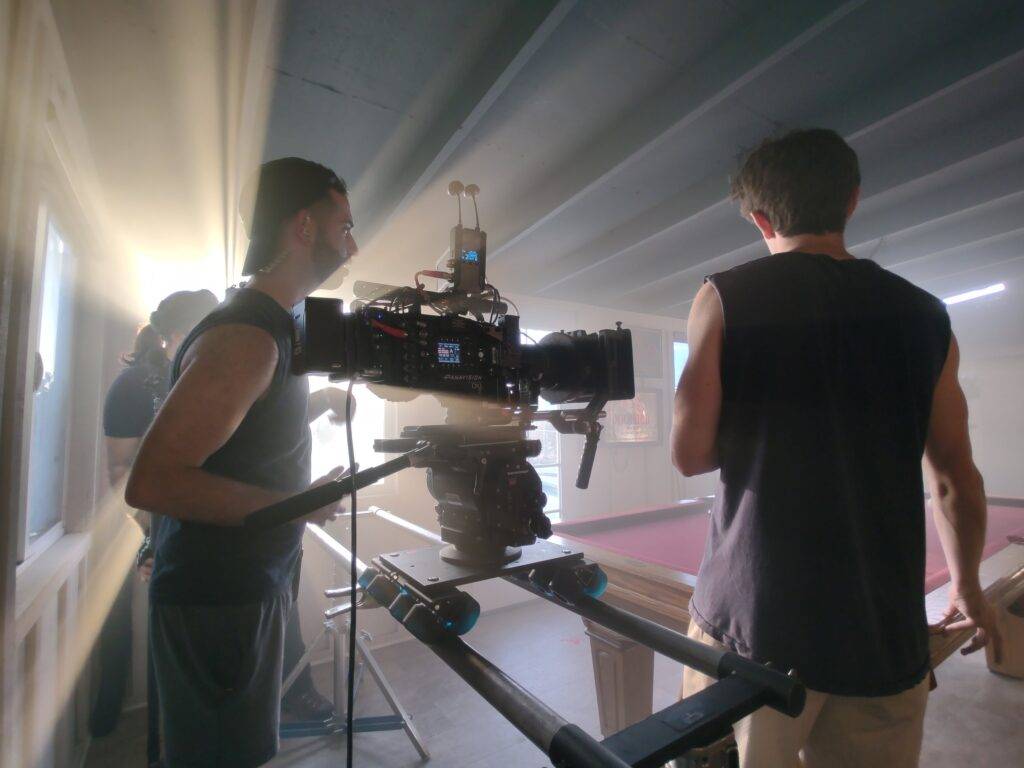 BTS of the Riley Film - Benjamin Howard