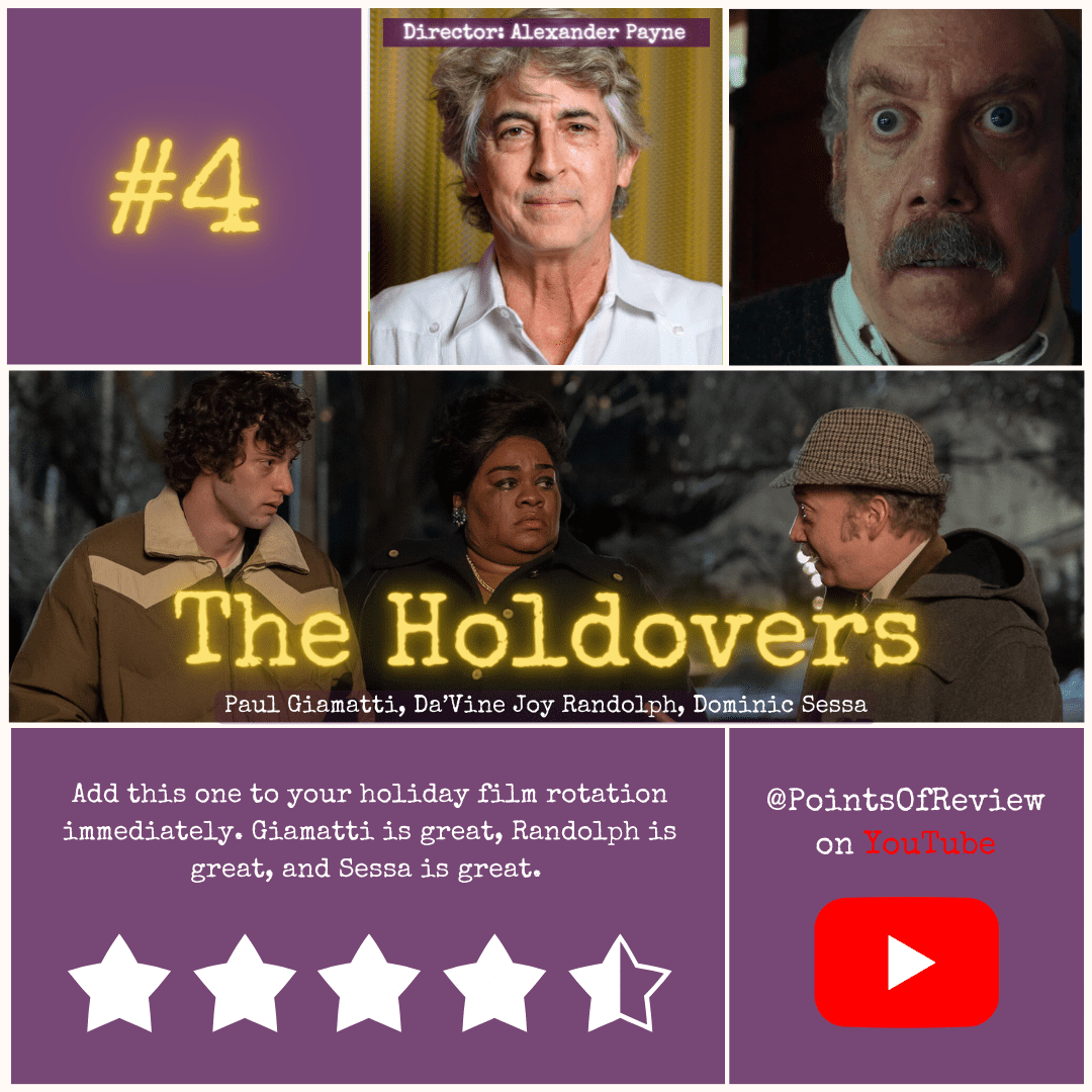 Top Films of the Year - The Holdovers