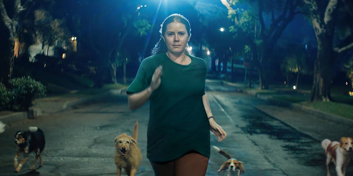 Amy Adams in Nightbitch running