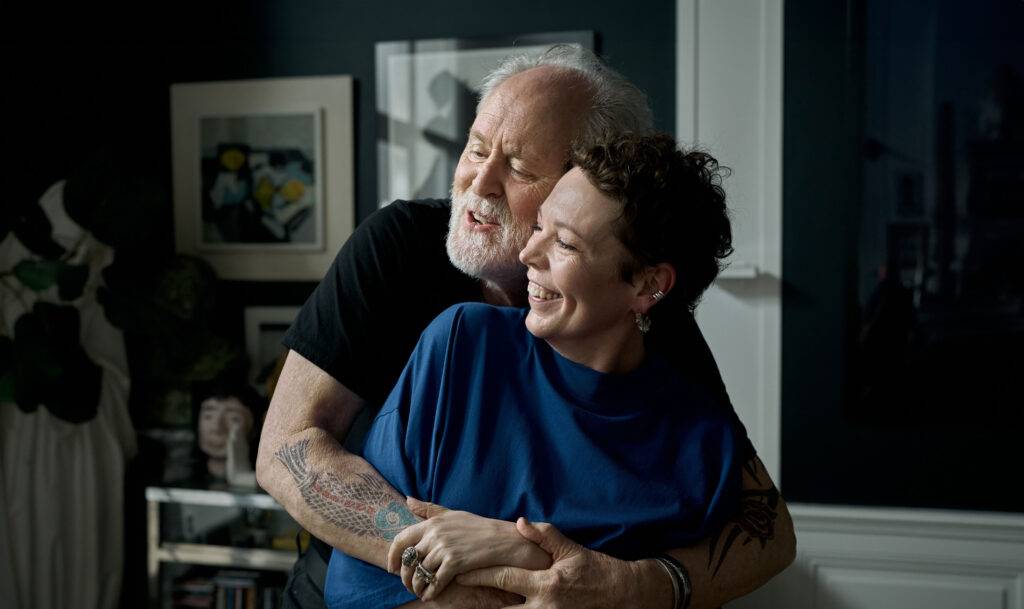 Olivia Coleman and John Lithgow appear in Jimpa by Sophie Hyde, an official selection of the 2025 Sundance Film Festival. Courtesy of Sundance Institute | photo by Mark De Blok.