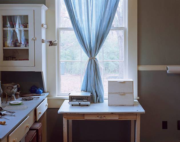 William Faulkner's Kitchen Curtains