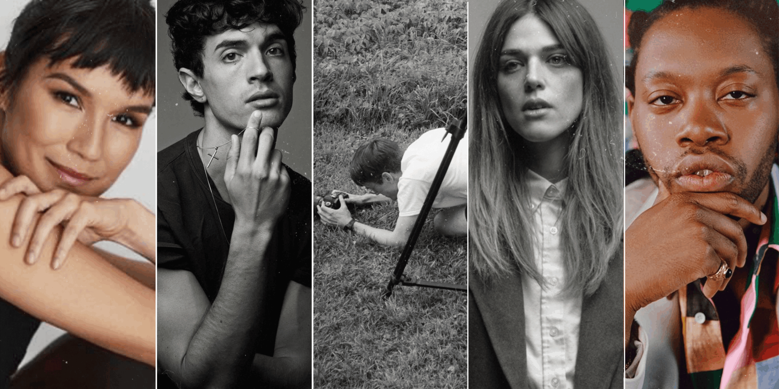 (L-R) Zoë Chao, James Cusati-Moyer, Pete Ohs, Callie Hernandez, Jeremy O. Harris