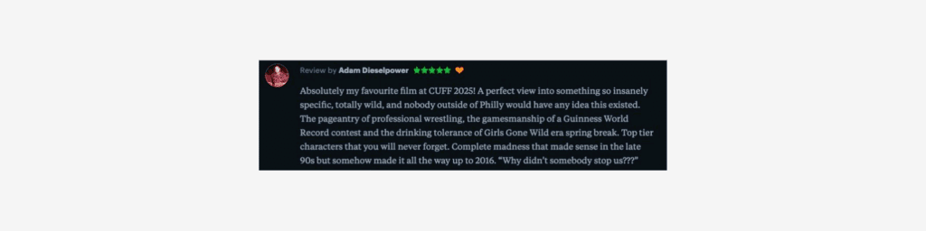 No One Died: The Wing Bowl Story on Letterboxd