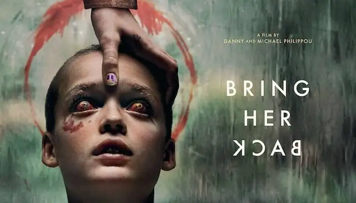 Bring Her Back poster showing the lead characters
