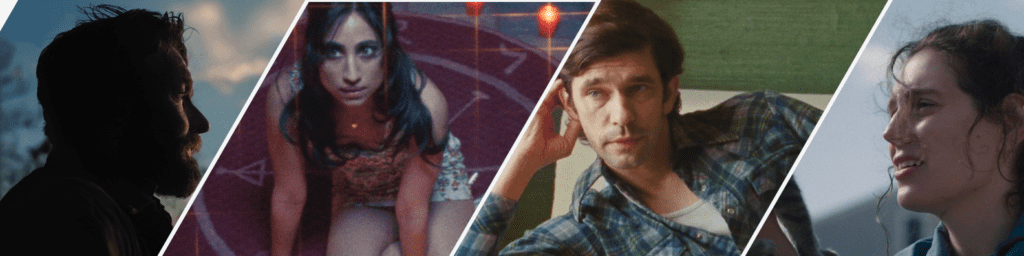 Stills from Peter Hujar's Day, Ftoys, Sorry Baby, and Train Dreams