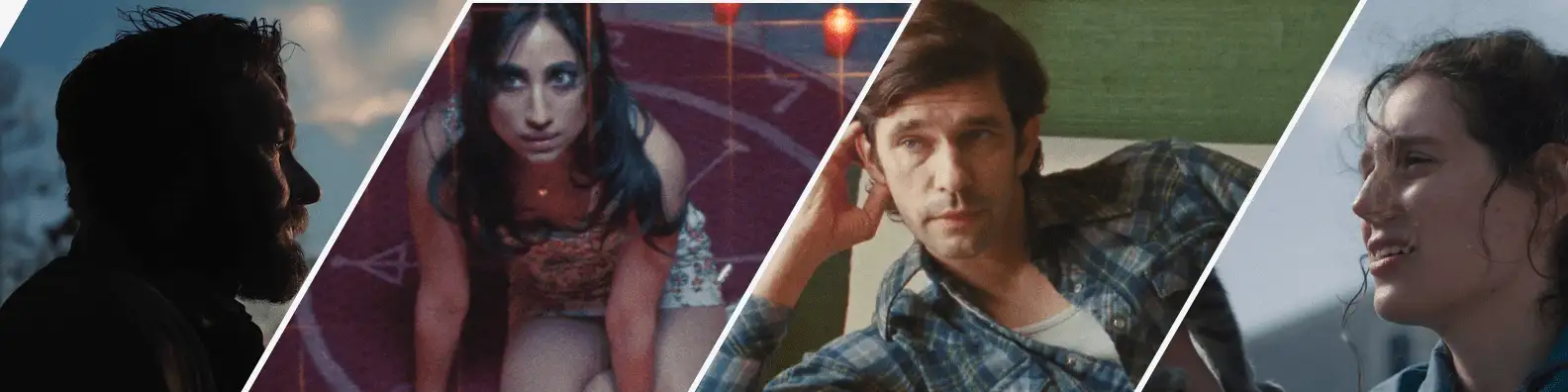 Stills from Peter Hujar's Day, Ftoys, Sorry Baby, and Train Dreams