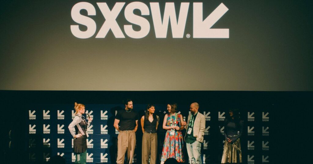 Cast and Crew of A Safe Distance After their SXSW Premiere | @asafedistancefilm on Instagram